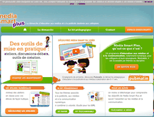 Tablet Screenshot of mediasmartplus.fr
